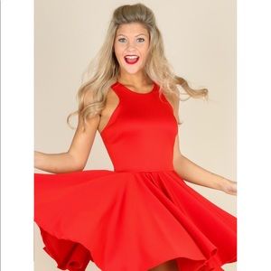 NEW Red Dress Boutique XOXO Dress - Bright Red!